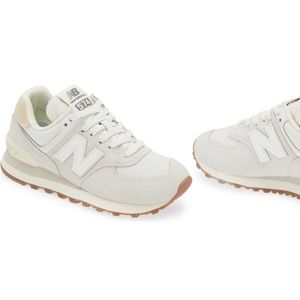 New Balance 574 white women’s size 8